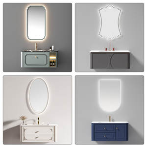 <span class=keywords><strong>Mueble</strong></span> de baño de lujo con espejo LED y precio al por mayor de alta calidad, <span class=keywords><strong>lavabo</strong></span> individual de <span class=keywords><strong>estilo</strong></span> americano moderno, <span class=keywords><strong>mueble</strong></span> de baño - Product Image 5