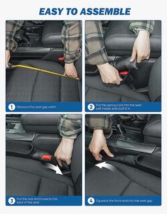 PU Leather Car <strong>Seat</strong> Gap Filler <strong>Storage</strong> Organizer Anti-Drop Car Seam Plugs for Car Side <strong>Seat</strong> - Product Image 4