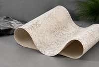 Revêtement mural flexible en composite bois-plastique moderne, carrelage imitation pierre, panneau mural 3D texturé, finition pierre, imperméable, pour salle de bain