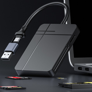 <span class=keywords><strong>USB</strong></span> 3.1 Gen 1 USH-| | Đầu đọc thẻ nhanh 4 trong 1 cho máy tính bảng điện thoại di động máy tính xách tay SD TF CF MS 4.0 SD Tương thích để đọc thẻ SM - Product Image 4