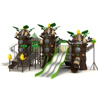 Équipement de jeu extérieur commercial en gros pour enfants : Ensemble de grimpeurs et de centres de jeu Jungle Gym