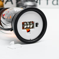 Lanterne LED vintage rétro en plastique style huile, lumière chaude sans flamme, portable, à suspendre, pour intérieur, Noël, Halloween, maison, jardin