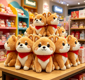 Peluche de <span class=keywords><strong>Shiba</strong></span> Inu Personalizado OEM ODM, Figura de Peluche Suave de Dibujos Animados para Niños, Regalo, Souvenir, Obsequio Empresarial - Product Image 3