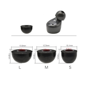 Embouts en mousse à mémoire souple Bouchons d'oreille Embouts en mousse à rebond lent Embouts de remplacement anti-bruit pour TWS - Product Image 4