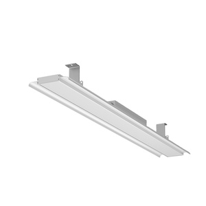 Công nghiệp IP54 tuyến tính Highbay 4ft ánh sáng bay cao 240W với kerafyrm khuếch tán tấm <span class=keywords><strong>LED</strong></span> cửa hàng ánh sáng lịch thi đấu với cảm biến chuyển động - Product Image 1