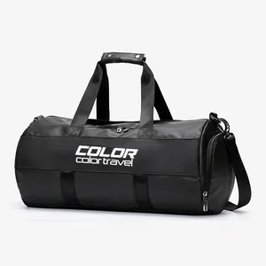 Alta Qualidade Impermeável Homens Mulheres Duffel sport Bag com Compartimento De Sapato Travel Bag Gym Bag