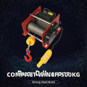 ינץ חשמלי קטן בסגנון גרמני יושב בסגנון גרמני עם 500 1000 ק "ג קיבולת עומס 220v רב-תכליתי <span class=keywords><strong>winch</strong></span> - Product Image 2