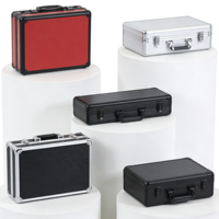 Boîte de rangement de qualité supérieure pour 120 disques vinyles de 7 pouces, compartiments inférieurs de 16 x 8 x 5 pouces, hauteur du couvercle intérieur de 2 pouces. 5"