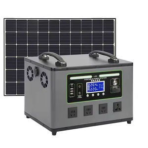 แบตเตอรี่ LiFePO4 2200W เครื่องกำเนิดไฟสำรองสำหรับบ้าน 200W 300W 1000W 2400W 3000W สถานีไฟฟ้าพกพาสำหรับตั้งแคมป์กลางแจ้ง - Product Image 1