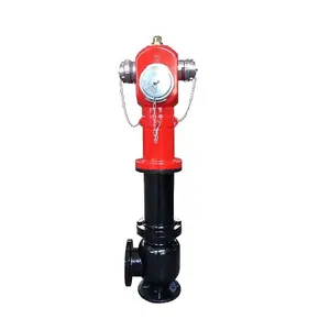 Awwa C502 Ductile Iron 3 Ways Outdoor Grounding Fire Hydrant of Dry Barrel Type