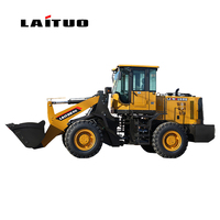 لودر أمامي LT938 رباعي الدفع سريع التوصيل بقدرة تسلق قوية لمواقع البناء