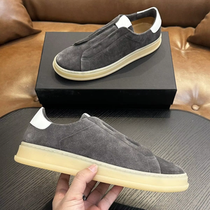 Chaussures de sport décontractées pour hommes, nouvelle collection automne-hiver, de luxe, de créateur, transfrontalières, KT haut de gamme, respirantes, tendance, en cuir véritable - Product Image 3