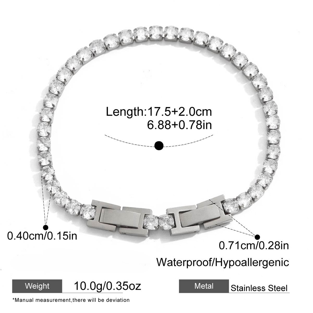4mm silver