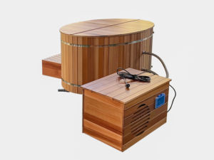 Bak mandi es kayu Cedar bak mandi air dingin terapi dingin - Product Image 3