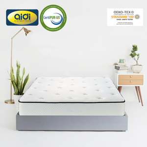 AI DI chino colchón proveedor 11 pulgadas de bolsillo de primavera colchón de la cama con 3 <span class=keywords><strong>firmeza</strong></span> suave medio buen precio - Product Image 1