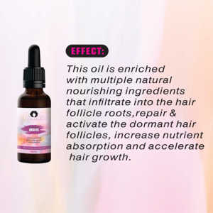 Aceite para el Crecimiento Rápido del Cabello <span class=keywords><strong>de</strong></span> Marca Privada OEM/OEM, Reparación del Cuero Cabelludo, Tratamiento Anticaída del Cabello, <span class=keywords><strong>Esencia</strong></span> <span class=keywords><strong>de</strong></span> Suero Herbal para el Recrecimiento y Engrosamiento del Cabello - Product Image 3