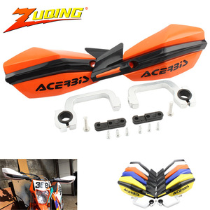 Protège-mains de moto tout-terrain ZUQING, couverture intégrale 130 mm, en aluminium et PP, orange, rouge, blanc, bleu, noir, jaune, protection de guidon - Product Image 4