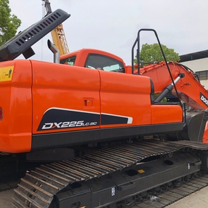 Excavatrice sur chenilles hydraulique Doosan d'occasion de haute qualité à bas prix, modèles 22t DX225LC à vendre - Product Image 1