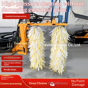 High-speed guardrail cleaning <b>machine</b>, central median corrugated guardrail cleaning equipment, vehicle-mounted guardrail cleaner - Product Image 4