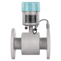 Compteur d'eau liquide magnétique en acier inoxydable Lorawan DN40-DN300, capteur de débit numérique, température 4G avec pression, OEM
