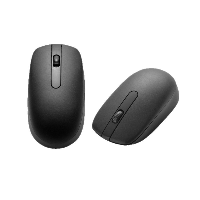 Ultra Thin Battery Powered 2.4G Wireless Mouse 2400 DPI Ergonomic Design 10m Range Portable Quiet Office Use in Stock