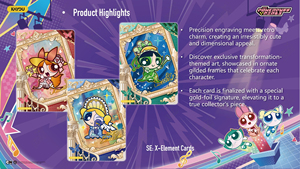 Carte Collezionabili Ufficiali delle <span class=keywords><strong>Powerpuff</strong></span> Girls Edizione Starlight 001 Serie 1 Qualità Premium Alto Valore da Collezione - Product Image 4