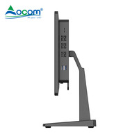 Système de point de vente POS-1566 Windows 15,6 pouces, terminal ultra-fin, écran tactile Android, solution de caisse enregistreuse