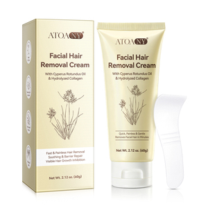 Crème dépilatoire rapide et facile ATOANY Private Label 60g pour hommes et femmes, jambes, aisselles, maillot, zones intimes - Product Image 1