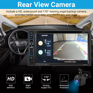 2 DIN 6.2 inch phổ DVD FM USB SD hệ thống Android Car GPS navigation <span class=keywords><strong>MP5</strong></span> Máy nghe nhạc với DVD cho phổ TOYOTA - Product Image 6