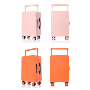 กระเป๋าเดินทางล้อลากแบบมีคันชักกว้าง ดีไซน์ทันสมัย ขนาด 20/24 นิ้ว วัสดุ PC คุณภาพพรีเมียม แยกส่วนเปียกและแห้งได้ ล้อหมุนเงียบ พร้อมระบบล็อค - Product Image 1