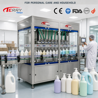 Machine de remplissage de liquides à haute viscosité 500ml-5L avec écran tactile PLC pour cosmétiques, soins de la peau et produits chimiques quotidiens – Direct Usine CE GMP