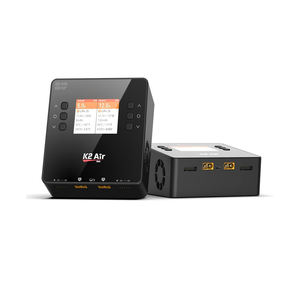 เครื่องชาร์จแบตเตอรี่ K2 Air Lipo, เครื่องชาร์จอัจฉริยะ2-6S AC 200W DC 20A 500Wx2ช่องคู่สำหรับชาร์จแบตเตอรี่ RC - Product Image 1