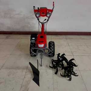 Tiller 7.5 Aluminium Gasoline Engine Agricultural & <b>Garden</b> Rotavator Cultivator 009 Power Tiller 009 - Product Image 5