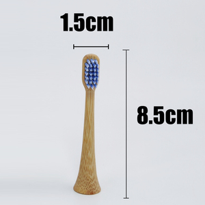 Cepillo <span class=keywords><strong>de</strong></span> <span class=keywords><strong>dientes</strong></span> <span class=keywords><strong>de</strong></span> bambú biodegradable ecológico con cabezales <span class=keywords><strong>de</strong></span> cepillo eléctrico <span class=keywords><strong>de</strong></span> nailon suave Cabezales <span class=keywords><strong>de</strong></span> cepillo <span class=keywords><strong>de</strong></span> <span class=keywords><strong>dientes</strong></span> <span class=keywords><strong>de</strong></span> repuesto - Product Image 2