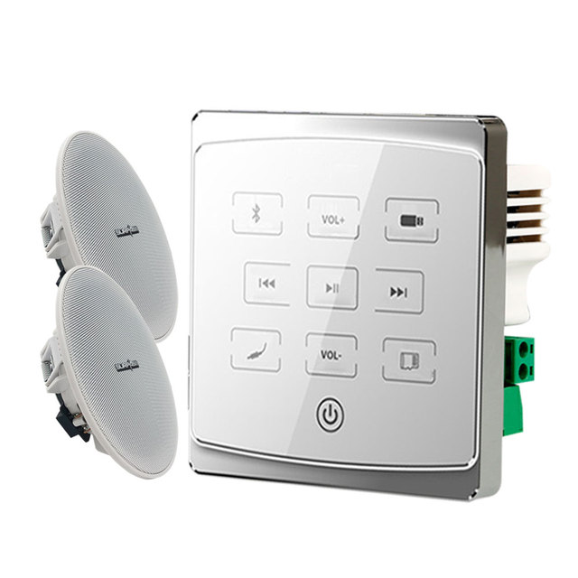 PW225H+CR615 Home Audio System Blue Tooth Wall-mounted Amplifier Loudspeaker for Multiroom Audio Solution