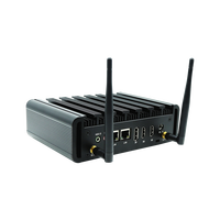 Nouvel ordinateur industriel en boîtier Intel Core I3-8145U DDR4 2 ports RS232 COM sans ventilateur pour le contrôle de machines CNC