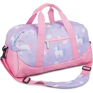 Оптовая продажа, для мальчиков и девочек, дорожная портативная Легкая спортивная сумка без бисфенола А для детей