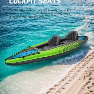 Kayak Inflable Personalizable con Remo, Doble Grosor, Resistente al Desgaste, Plegable - Product Image 5