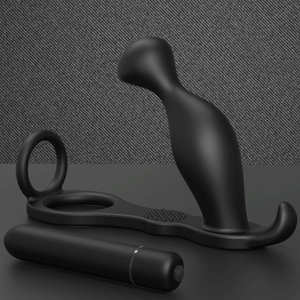 Nuovo Modello 2026: Plug Anale a Doppio Anello per Massaggio Prostatico, Giocattolo Erotico in Silicone, Anello Fallico, Dildo Anale - Product Image 5