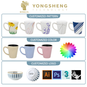 Tazza <span class=keywords><strong>da</strong></span> caffè in ceramica riciclata collezione minimalista tazza <span class=keywords><strong>da</strong></span> tè bianca sostenibile e piattino con porta biscotti | YST fabbrica di ceramiche - Product Image 5