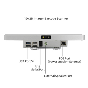 Android kiosk 8 inch màn hình cảm ứng POS giá Checker với máy quét mã vạch er210 - Product Image 5