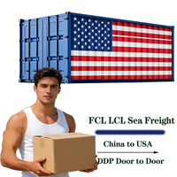 Agent logistique transfrontalier professionnel proposant un service d'expédition maritime internationale de Guangzhou vers la côte ouest des États-Unis