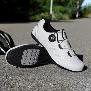 Chaussures de vélo de <span class=keywords><strong>route</strong></span> VTT respirantes avec empeigne en mesh pour pédales pour le cyclisme en automne, hiver <span class=keywords><strong>et</strong></span> printemps - Product Image 4