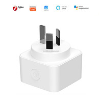 Prise intelligente WiFi Tuya standard AU NZ 16A avec moniteur d'énergie, minuterie, contrôle à distance via application, prise intelligente compatible avec ESP8685, possibilité de réinitialiser le micrologiciel
