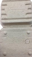 Customize Environmentally Friendly Waterproof Professional Pulp Soap Box Degradable Molded Pulp PackagingBox for Soap