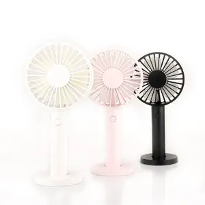 2024 New Arrivals Type-c rechargeable air cool portable pocket small table fan with LED indicator outdoor handheld Mini USB fan