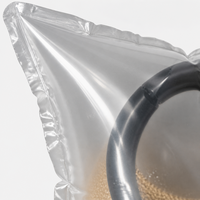Sac gonflable à ouverture inférieure pour fleurs fraîches, sac anti-écrasement pour livraison express, sac à bulles, sac à colonnes d'air