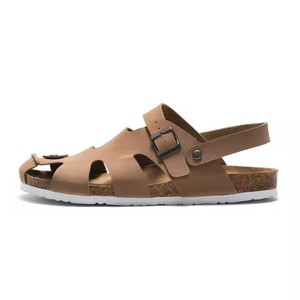 Мужские летние и весенние сандалии с пробковой подошвой - Product Image 3