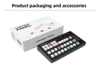 Mini controlador MIDI Vmix USB para videoconferencia 4K NDI HD PTZ Cámara Conmutador de transmisión en vivo en sistema de transmisión
