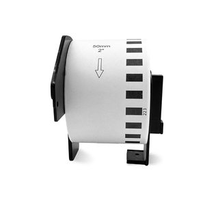 Ruban d'étiquettes en papier continu DK-22223 compatible Brother 50mm x 30.48m avec cartouche + emballage <span class=keywords><strong>Pape</strong></span> Box - Product Image 1
